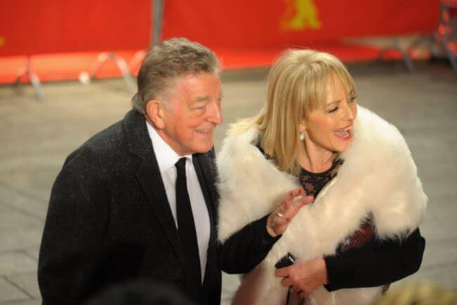 Clare Pattinson with her husband, Richard Pattinson.